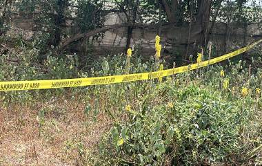 El cuerpo de un hombre asesinado a balazos y envuelto en cobijas fue localizado en un camino de terracería de la sierra de Badiraguato.