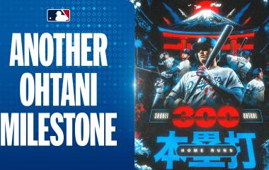Shohei Ohtani ya llegó a los 300 jonrones en su paso por las Mayores.
