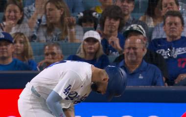 Dodgers pierden a Andy Pagés rumbo al cierre de temporada por fractura en la mano.