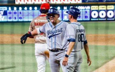 aguares rompe la paridad ante Navojoa.