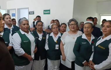 La Gobernadora Yeraldine Bonilla Valverde escuchó la solicitud del personal del hospital.