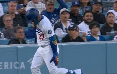 Dodgers pierden a Teóscar Hernández por lesión en la corva.