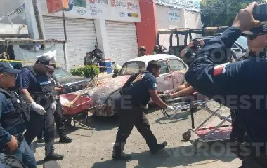 Un hombre resultó herido de bala en una central de autobuses sobre el Libramiento Colosio, en Mazatlán.