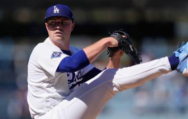 Tarik Skubal se vio dominante en el montículo del Dodger Stadium.