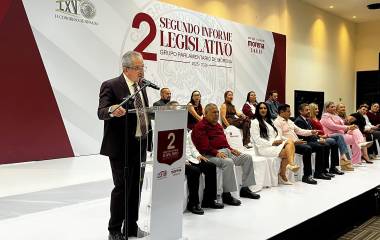Diputados de Morena rinden informe en Mazatlán y respaldan estrategia de pacificación en Sinaloa.
