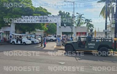 El hecho se reportó el jueves 27 de agosto en el estacionamiento del Embarcadero a la Isla de la Piedra.