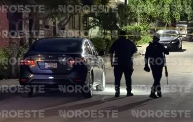 El ataque se reportó sobre la calle José Aguilar Barraza, entre las calles Ángel Armienta y Alfonso Tirado de la colonia Juárez.