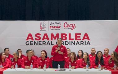 Los acuerdos fueron presentados este miércoles durante la Asamblea General número 142 del sindicato por la secretaria ejecutiva del Stasac, Cecilia Carrillo Montoya.