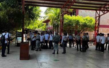 Llevan al CBTIS 51, en Mazatlán, el Plan de Convivencia Segura.