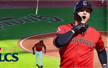 Con un épico ‘bat flip’ de Petey Halpin, Guardianes supera a los favoritos de Tampa Bay y acaricia el pase al Clásico de Otoño.