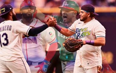 Kevin Cash atribuye el brillo de Junior Caminero y Jonathan Aranda en playoffs a su paso por el Clásico Mundial.