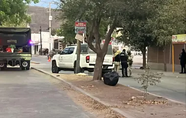 El ataque ocurrió en el cruce de la calle La Pradera y la avenida Del Bebedero, justo frente a la primaria Cipriano Obeso Camargo.