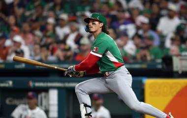 Jarren Durán ha brillado a la ofensiva por México, para quienes ha conectado tres jonrones en el Clásico Mundial 2026.