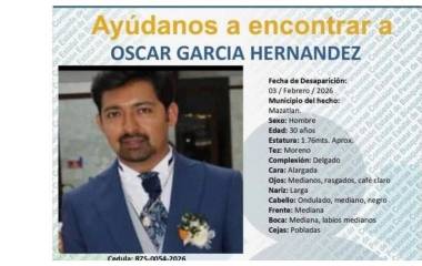 La hermana de Óscar García Hernández pide su liberación tras ser privado de la libertad en Mazatlán.