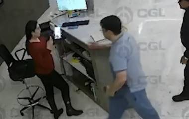 Agresión de Octavio Jorge Cortés Jiménez contra una recepcionista de un hotel en la Ciudad de México.