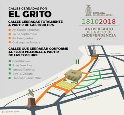 ¿Quieres asistir a la ceremonia del grito en Culiacán? Estas son las 55 rutas de transporte urbano gratuito