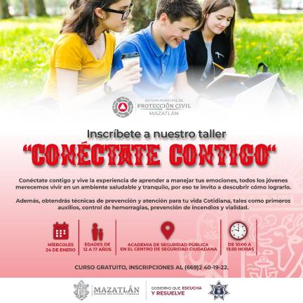 Invita PC a jóvenes de 12 a 17 años al curso ‘Conectate Contigo’