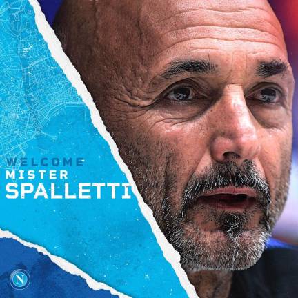 Luciano Spalletti llega al banquillo del Napoli.