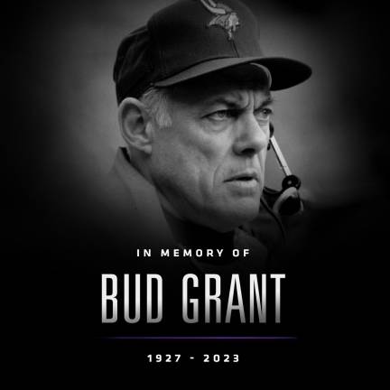 Muere Bud Grant, ex entrenador en jefe de Vikings