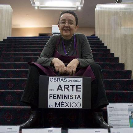 Dará charla y taller virtual la artista feminista Mónica Mayer