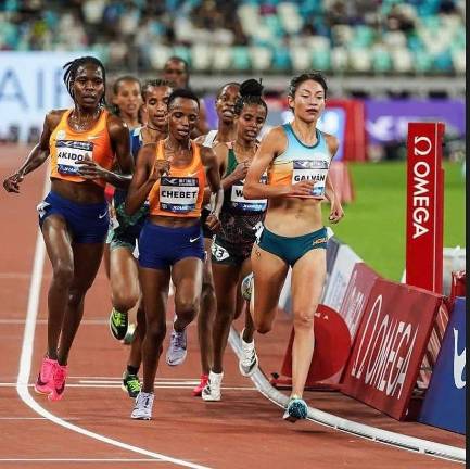 Laura Galván se codeó con las mejores del mundo.