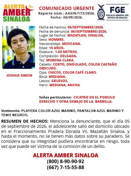$!Desaparecen dos adolescentes en Mazatlán; autoridades activan Alerta Amber para su localización