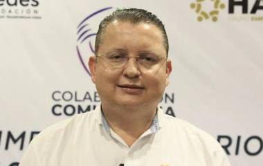 Noé Heredia, dirigente del PRI en Culiacán.