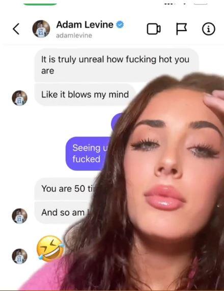 $!Afirma la influencer Sumner Stroh que Adam Levine le fue infiel a su esposa con ella
