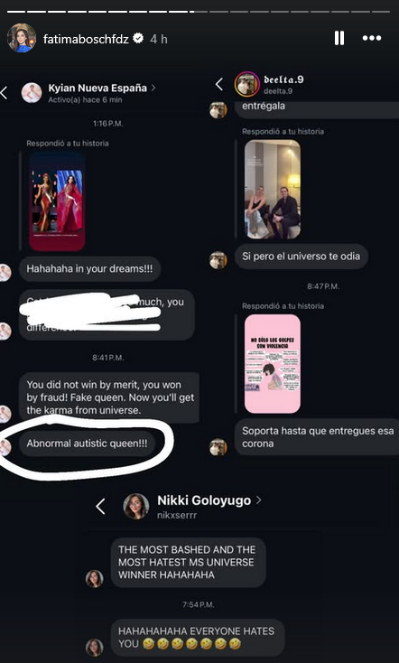 $!Fátima Bosch denuncia violencia digital tras ganar Miss Universo