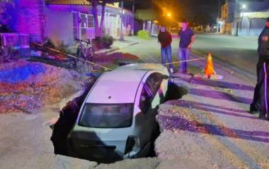 El socavón permaneció abierto por meses en Guasave; el accidente cobró la vida de un investigador.