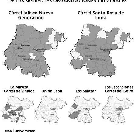 Guanajuato está atrapado en una disputa criminal