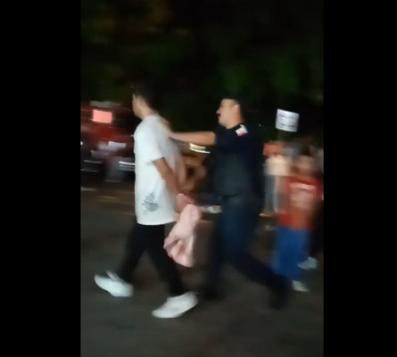 SSPyTM dice que joven fue detenido por agredir a una mujer e ingerir bebidas embriagentes, no por bailar