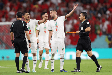 Sinaloense César Ramos, con buena actuación en el Bélgica-Marruecos