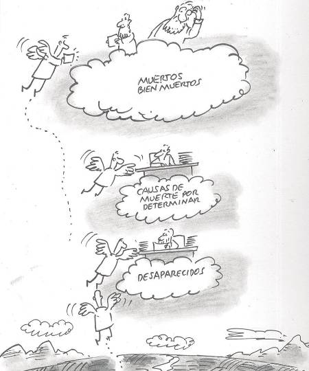 Al cielo con escalas de la Fiscalía