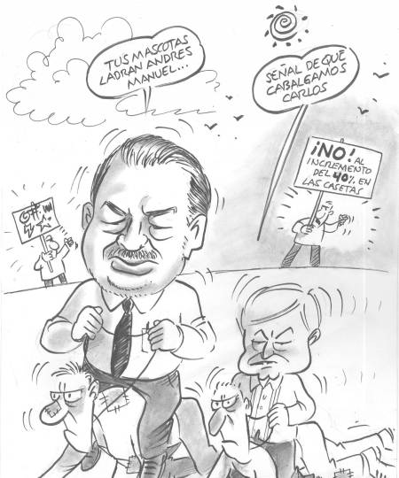 de los dos dueños de México