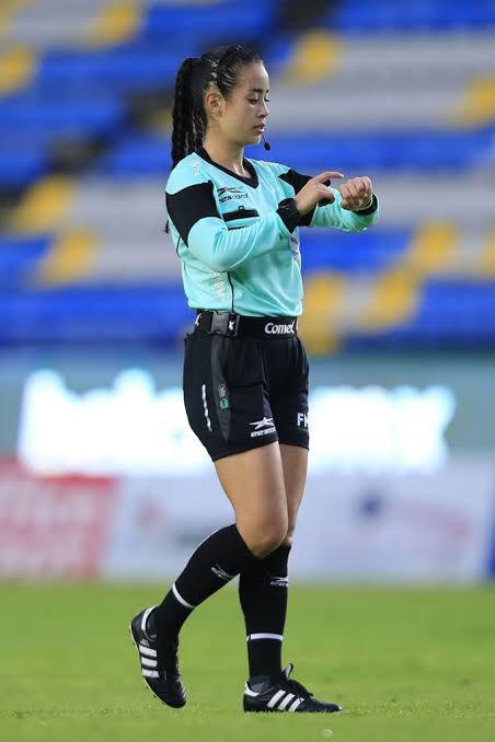 $!Katia Itzel García será la tercera mujer en arbitrar un partido de un Mundial masculino