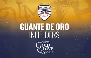 La LMP da a conocer los ganadores del Rawlings Gold Glove Award en el infield.