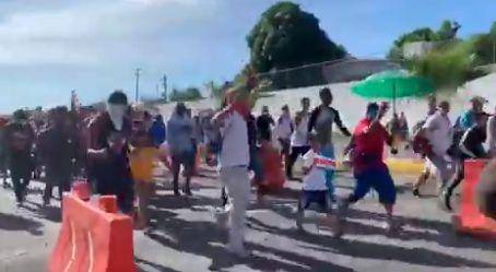 Nueva caravana migrante parte de Tapachula, Chiapas; Guardia Nacional hace operativos nocturnos