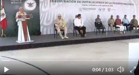 Ejército y Marina, instituciones ‘que más me están apoyando para la transformación de México’, dice AMLO