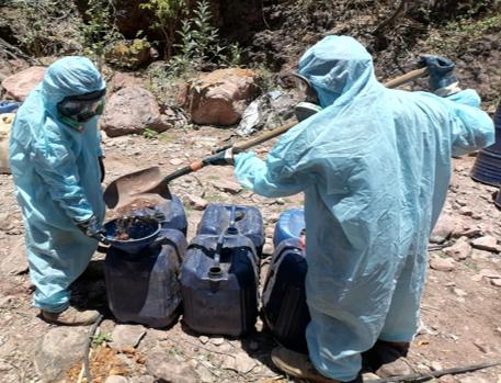 $!Militares desmantelan 11 laboratorios clandestinos en Culiacán