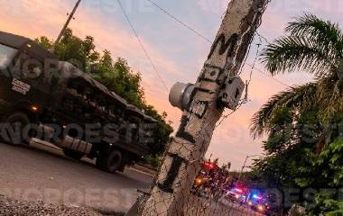 Militares regresaron a Escuinapa tras una semana de ausencia, en medio de una ola de violencia.