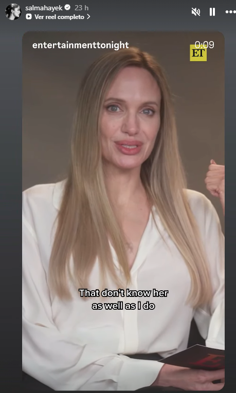 $!Angelina Jolie participa como productora de Arena, proyecto dirigido por Hayek.