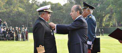 Fallece Almirante Mariano Saynez, ex titular de la Semar con Felipe Calderón