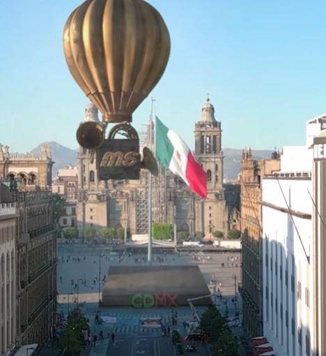 Lista, Banda MS para su actuación en el Zócalo capitalino