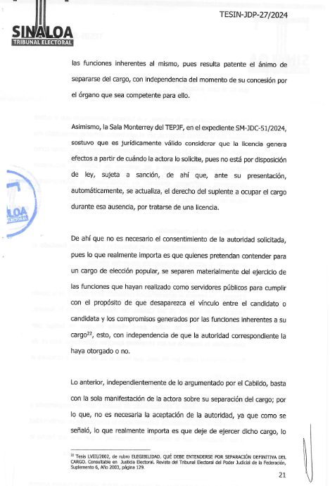 $!Tribunal Electoral resuelve a favor de regidora del PAS en Rosario y toman protesta a su suplente
