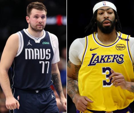 Lakers y Mavericks protagonizan un megacanje: Luka Doncic y Anthony Davis cambian de equipo