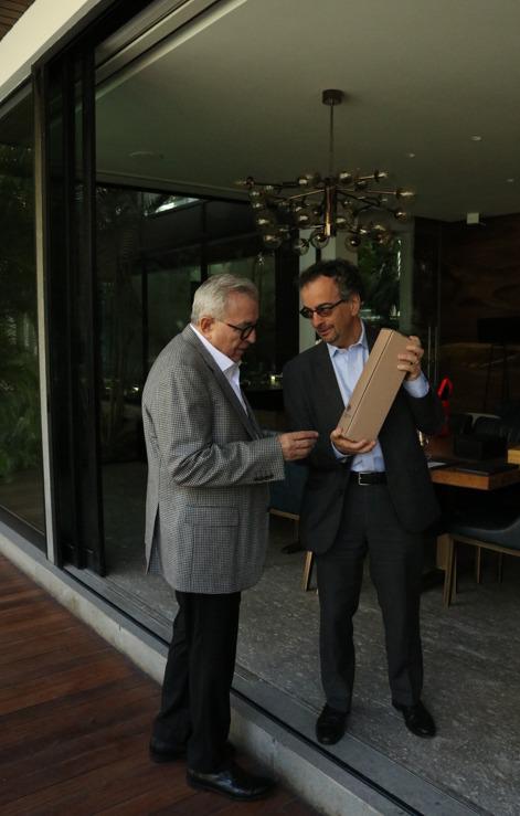 $!Rocha Moya recibe en Culiacán a embajador de Reino Unido