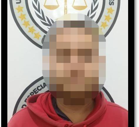 Jesús “M” fue detenido en diciembre de 2024 por elementos de la UNESA.