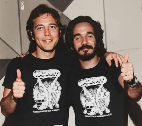 $!En 1978 Willie Colón y Ruben Blades.