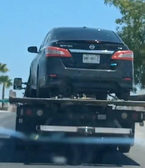 $!Aseguran vehículo con similitudes en el que desaparecieron los tres empleados del Hospital Civil de Culiacán